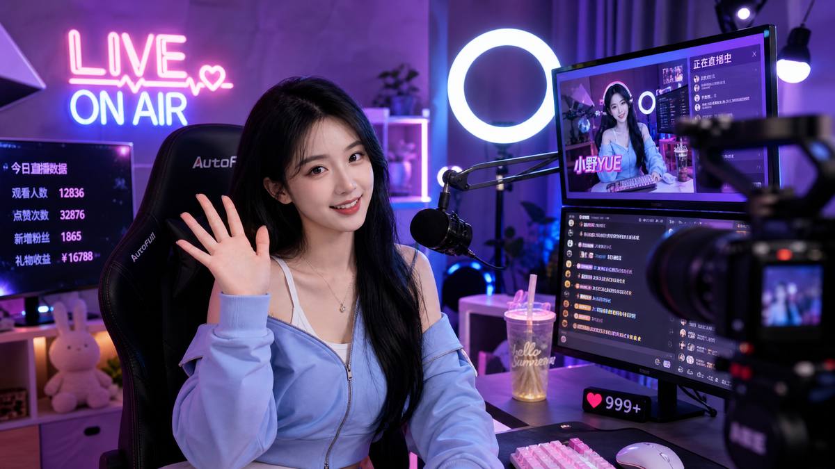 美女直播录屏
